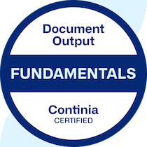 Continia Certified – Document Output – Fundamentals