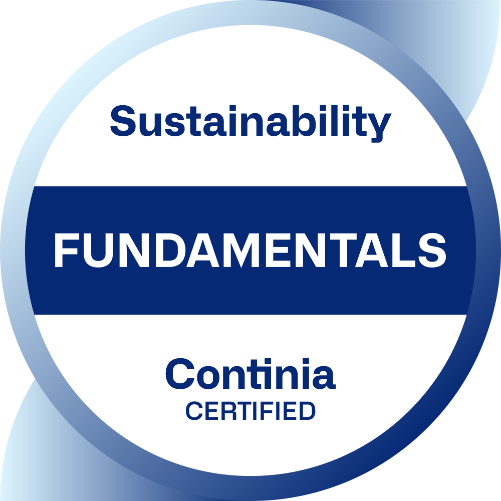 Continia Certified – Sustainability – Fundamentals